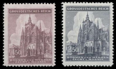 BÖHMEN MÄHREN Nr 140-141 postfrisch X9F6AF2