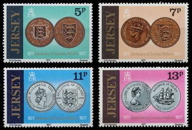 JERSEY 1977 Nr 160-163 postfrisch SE5FB92