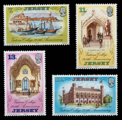 JERSEY 1977 Nr 168-171 postfrisch SE66516