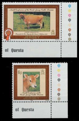 JERSEY 1979 Nr 196-197 postfrisch ECKE-URE XAE240E