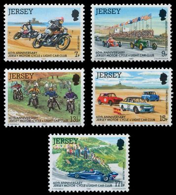 JERSEY 1980 Nr 223-227 postfrisch SE665FE