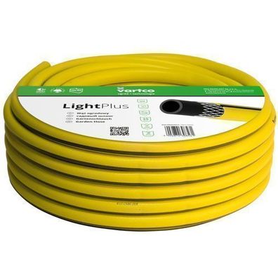 3 lagiger Wasserschlauch Gartenbewässerung Flexibel UV beständig Light Plus Gelb