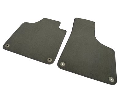 Original Audi Fussmatten Velours Grau A3 8P 8PA vorne Textilmatten Teppich Stoff