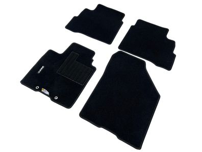 Original Fußmatten Suzuki Velours schwarz Swift Teppich Stoff Logo Gummi Textil