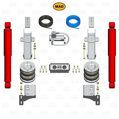 MAD Koni Luftfeder Dämpfer für Sprinter W907 RWD Camper Sitz-Bedienteil HA
