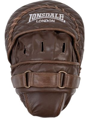 Lonsdale Handpratzen Vintage Focus Pads Handpratzen aus Leder (1 Paar)