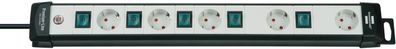 Brennenstuhl 1951550600 Premium-Line Technik Steckdosenleiste 5-fach mit einzeln