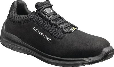 LeMaitre 809543 Bolt S3 ESD Sicherheitshalbschuh schwarzer Mikrofaser Gr.43