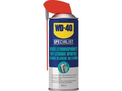 WD-40 Specialist 49390 Weißes Lithiumsprühfett 400 ml