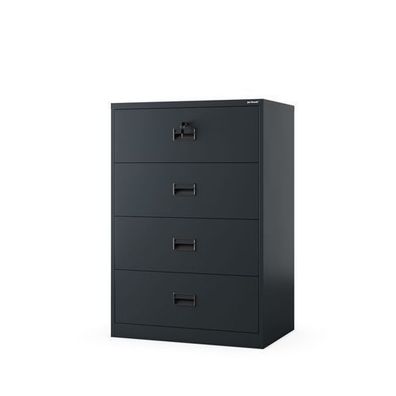 Aktenschrank aus Metall in Anthrazit: SARA XL V4, 900 x 1320 x 600 mm