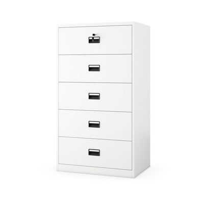 Weißer Aktenschrank aus Metall: SARA XL V5, 900 x 1620 x 600 mm