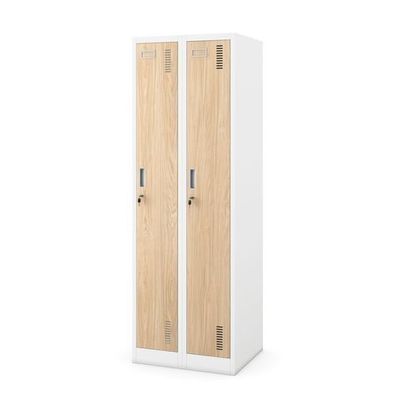 Zweifach-Putzschrank, weiß / Eiche Sonoma: Eco Design KACPER II, 600 x 1800 x 500 mm