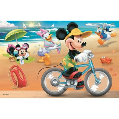 TREFL Puzzle Mickey Mouse: Am Strand 54 Teile
