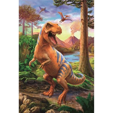 TREFL Puzzle Amazing dinosaurs: Tyrannosaurus 54 Teile