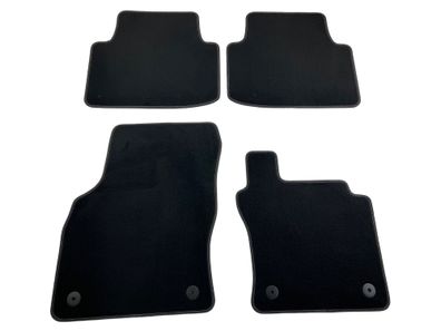 Original VW Fußmatten Velours schwarz Rechtslenker Stoff Passat B8 Teppich RHD