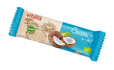3x Vitana Bio-Cocos-Fruchtschnitten 60g