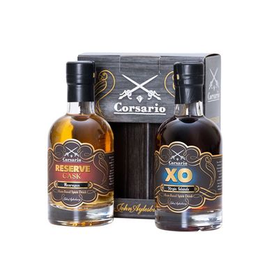 John Aylesbury Corsario Twinpack Rum Spirituose, 40% Vol. 0,4 l