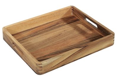Zassenhaus Tablett Akazie, 44 x 36 x 6 cm 112228