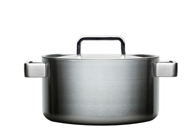 Iittala Tools Kochtopf mit Deckel - 4 l - Gebürsteter Edelstahl