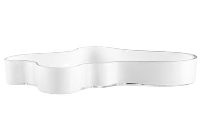 Iittala Alvar Aalto Schale - 50 x 380 mm - Opalweiß 1007034