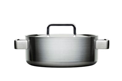 Iittala Tools Kochtopf mit Deckel - 3 l - Gebürsteter Edelstahl