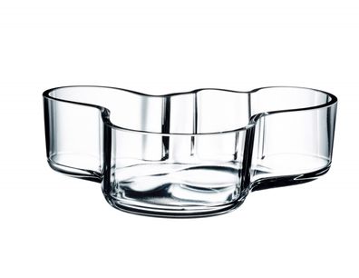 Iittala Alvar Aalto Schale - 50 x 195 mm - Klar 1007035