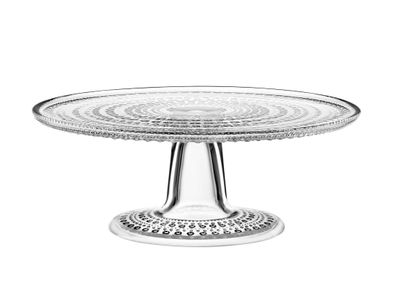 Iittala Kastehelmi Tortenplatte - 240 mm - Klar