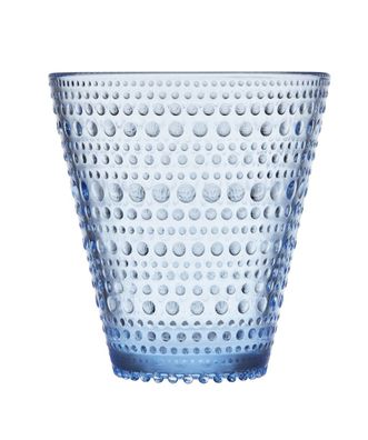 Iittala Kastehelmi Glas - 30 cl - Aqua - 2 Stück