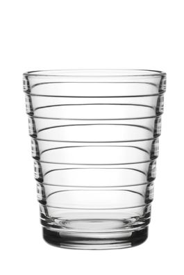 Iittala Aino Aalto Glas - 22 cl - Klar - 2 Stück 1008545