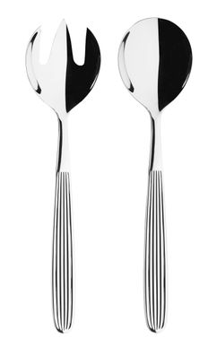 Iittala Scandia Servier-Set - Edelstahl - 2-teilig