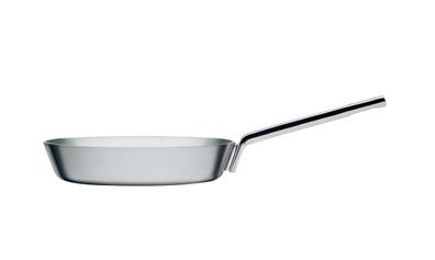 Iittala Tools Bratpfanne - 24 cm - Gebürsteter Edelstahl