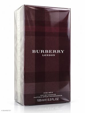 Burberry London Eau de Toilette 100ml Herren Parfum Spray Neu OVP
