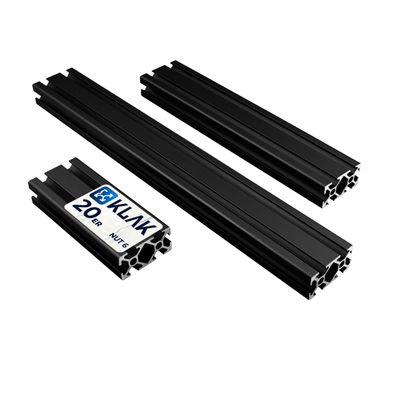 KLAK 20/40 - Aluprofil 20x40mm Nut 6 Aluminium Systemprofil Typ I 100mm-2000mm