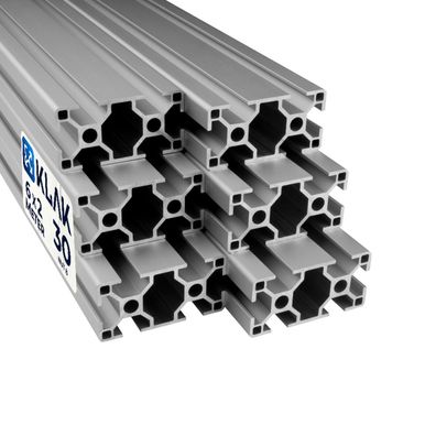 KLAK 30/60 - Aluprofil 6 Stück 30x60mm 2m System-, Montage-, Konstruktionsprofil