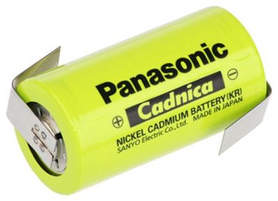 Panasonic Akku C 1,2V 3000mAh N3000CR Baby Hochstromfest Z Lötfahne – NiCd