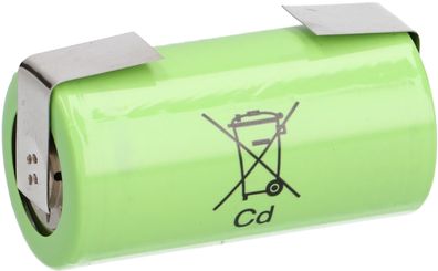 Panasonic Akku C 1,2V 3000mAh N3000CR Baby Hochstromfest U Lötfahne – NiCd