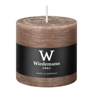 Marble Rustik Stumpenkerze Cashmere, 100/100 mm, Wiedemann, Brenndauer 85h, durchgefä