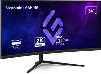 34IN 21:9. 3440 X 1440. VA. 1500R CURVED GAMING Monitor. 180