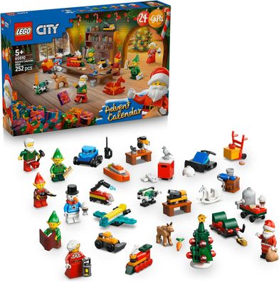 LEGO City Adventskalender 2026 - Vorweihnachtsgeschenk Spielzeug für Kinder ab 5 Jahr