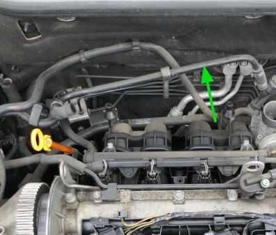 VW Polo 9N Fabia 6Y Unterdruckschlauch Schlauch Verbindungsschlauch 6Q0133352AM
