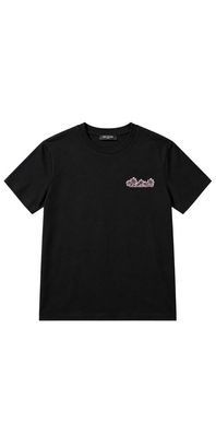 Club Balmain Signature printed T-Shirt Herren schwarz