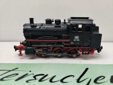 Märklin H0 AC 30000 / BR89 009 / Tenderdampflokomotive der Baureihe 89.0 / Fx / Schw