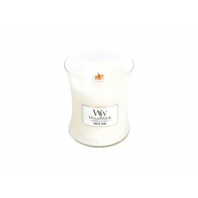 Woodwick White Teak mit Holzdocht 275 g