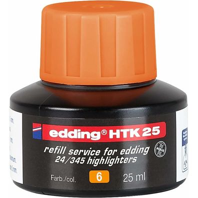 edding Nachfülltinte HTK25 orange