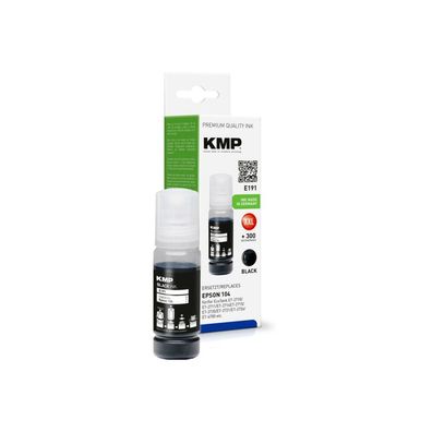 KMP Tinte EcoTank T00P1, 4800 S. black remanufactured