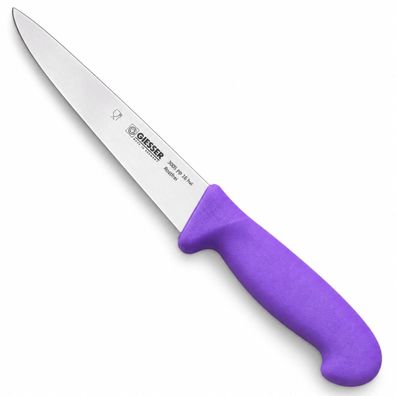 Giesser Profi Stechmesser 16cm starke Klinge rutschfester Griff für BBQ & Küche