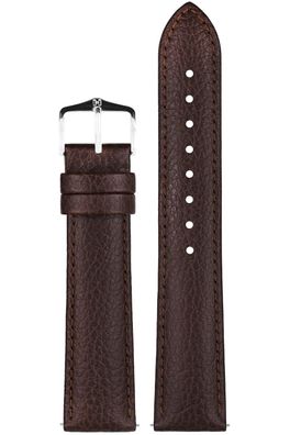 Hirsch Uhrenarmband Kansas L 20 mm Leder Braun 01502010-2-20