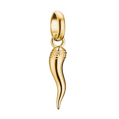 Thomas Sabo Schmuck Anhänger Cornicello Goldfarben CC1328-M01-39