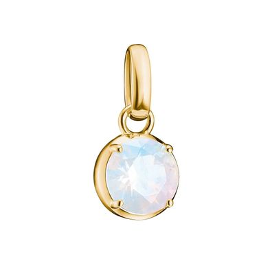 Thomas Sabo Schmuck Charm-Anhänger Opaloptik Goldfarben CC1334-M01-14