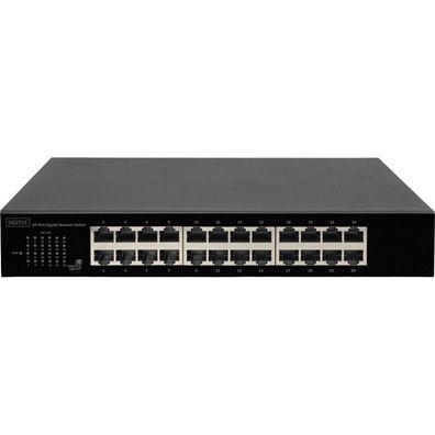 Digitus Switch 24-Port Gigabit schwarz